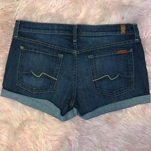 7 for all Mankind Jean Shorts
